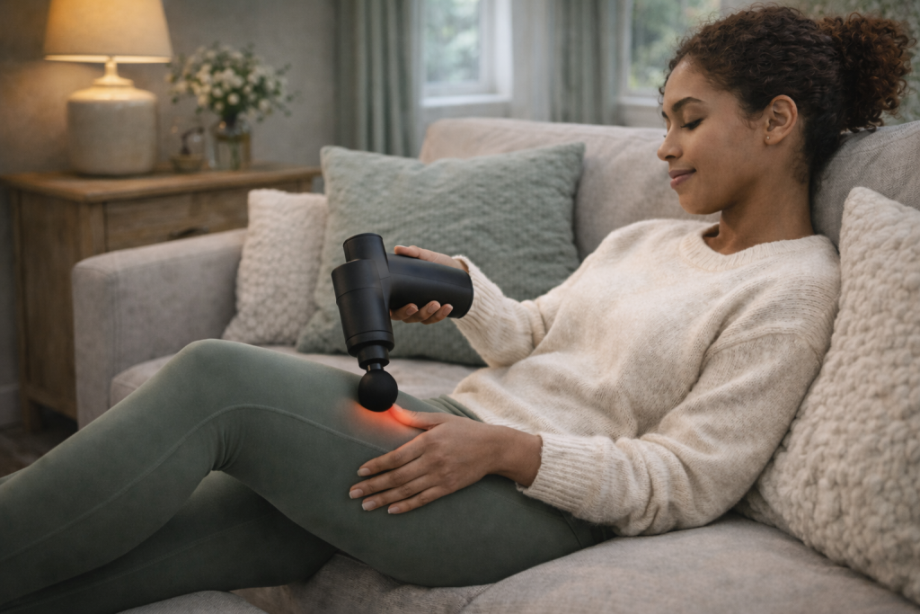 pistolet massage jambes